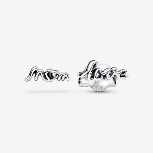 Aretes de Botón Amor Mamá