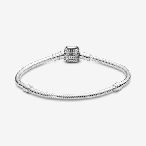 Pulsera Moments Cadena de Serpiente con Cierre de Firma