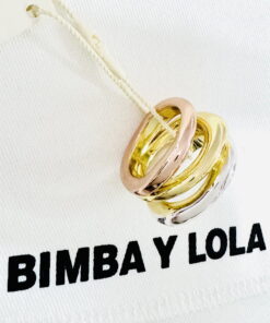Bimba y Lola Anillo Bandas Logo Tricolor
