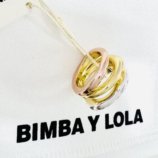 Bimba y Lola Anillo Bandas Logo Tricolor