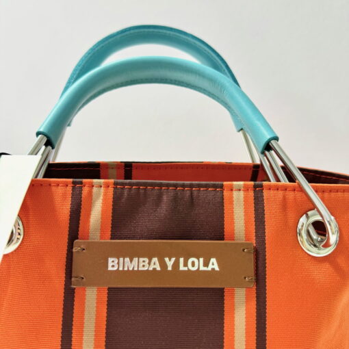 Bimba y Lola Bolsa de mano mini Jacquard Naranja - 241BBXJ6X.10150