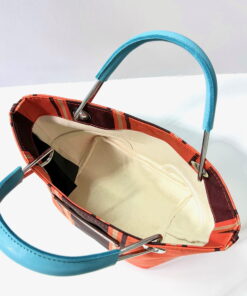 Bimba y Lola Bolsa de mano mini Jacquard Naranja - 241BBXJ6X.10150