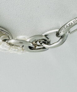 Bimba y Lola Collar Triple Perlas y Flores