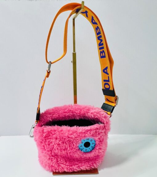 Bimba y Lola Cross Body Peluche Rosa strap Bicolor Naranja - 222BBSJ1S.T2300