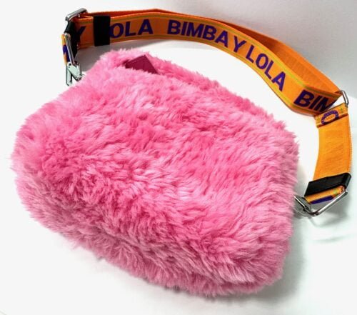 Bimba y Lola Cross Body Peluche Rosa strap Bicolor Naranja - 222BBSJ1S.T2300