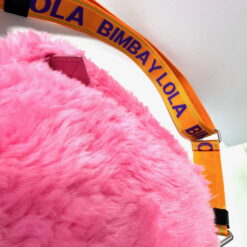 Bimba y Lola Cross Body Peluche Rosa strap Bicolor Naranja - 222BBSJ1S.T2300