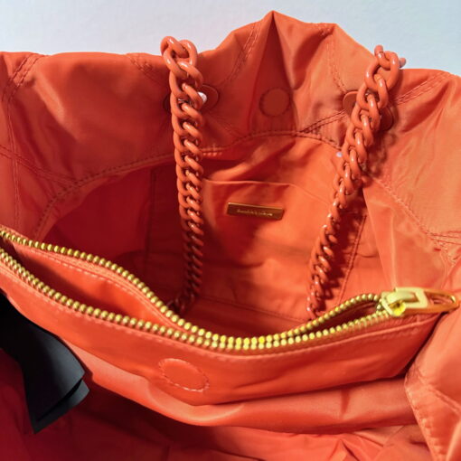 Bimba y Lola Shopper Acolchada Coral con cadena Mediana - 241BBHJ8I.13206