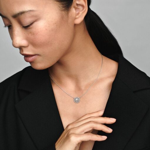Collar Doble Halo Brillante - Imagen 3