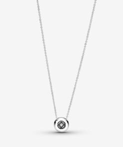 Collar Doble Halo Brillante