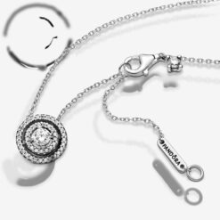 Collar Doble Halo Brillante