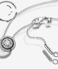 Collar Doble Halo Brillante