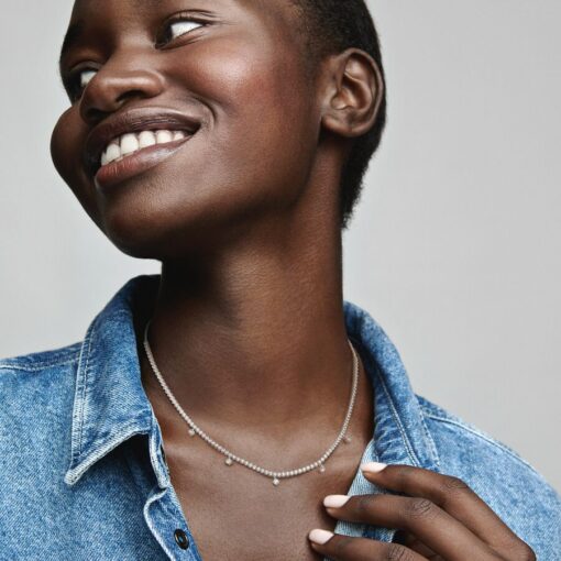 Collar Gotas Brillantes - Imagen 2