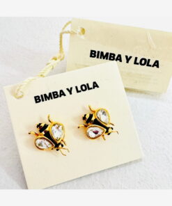 Bimba y Lola Aretes Mini de Abeja