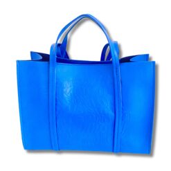 Bimba y Lola Shopper de Piel sintética con logo grabado en la parte frontal Azul Claro