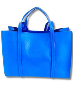 Bimba y Lola Shopper de Piel sintética con logo grabado en la parte frontal Azul Claro