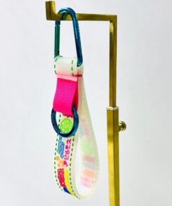 Bimba y Lola Llavero Tipo strap con letras resaltadas silicon