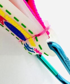 Bimba y Lola Llavero Tipo strap con letras resaltadas silicon