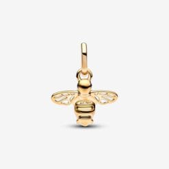 Charm Colgante Abeja Brillante