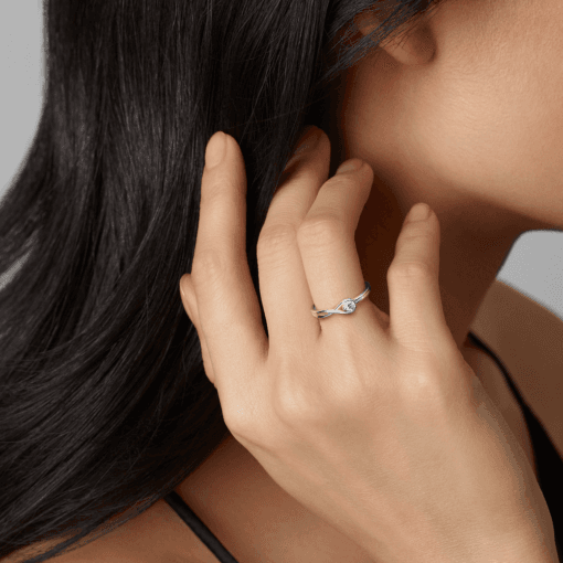 Anillo Pandora Infinite con Diamantes de Laboratorio 0.15 ct
