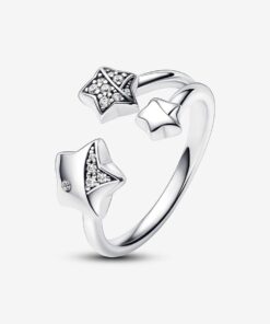 Anillo con Forma de Estrellas