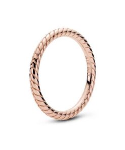 Anillo Diseño Cadena de Serpiente Rose-Gold