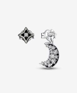 Aretes de Media Luna y Estrella