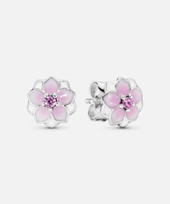 Aretes Flores de Magnolia