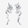 Aretes Rosas Floreciendo