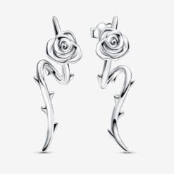 Aretes Rosas Floreciendo
