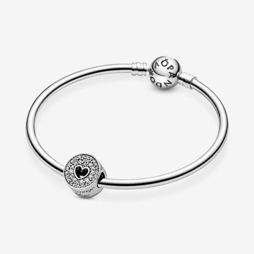 Charm Aniversario con Pavé y Corazón