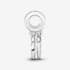 Charm Colgante Corazones de Hermanas Dividido