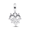 Charm Colgante Doble Amistad Opalescente