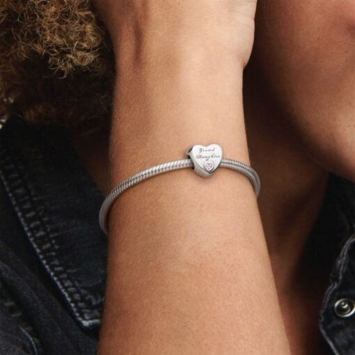 Charm Corazón para Nieta