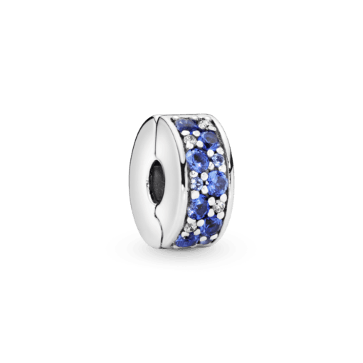 Charm Sujetador de Pavé Azul