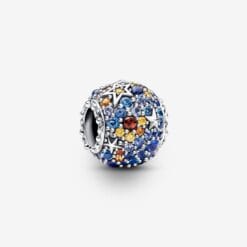 Charm Brillante con el Planeta Mercurio y las Estrellas
