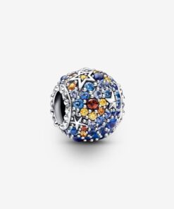 Charm Brillante con el Planeta Mercurio y las Estrellas