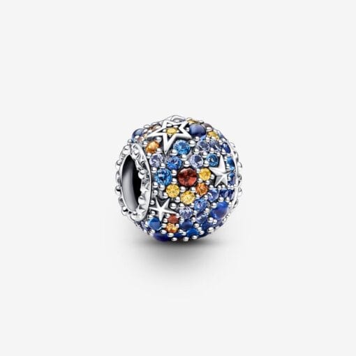 Charm Brillante con el Planeta Mercurio y las Estrellas