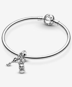 Charm Colgante con Forma de Llave y Pomo de Puerta de Alicia en el País de las Maravillas