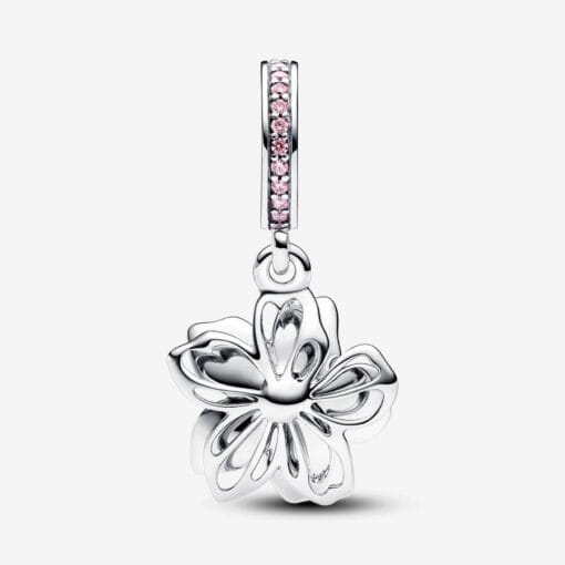 Charm colgante de flor de cerezo
