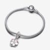 Charm colgante de flor de cerezo