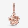 Charm Colgante de Flor de Cerezo Rose Gold