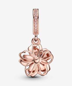 Charm Colgante de Flor de Cerezo Rose Gold