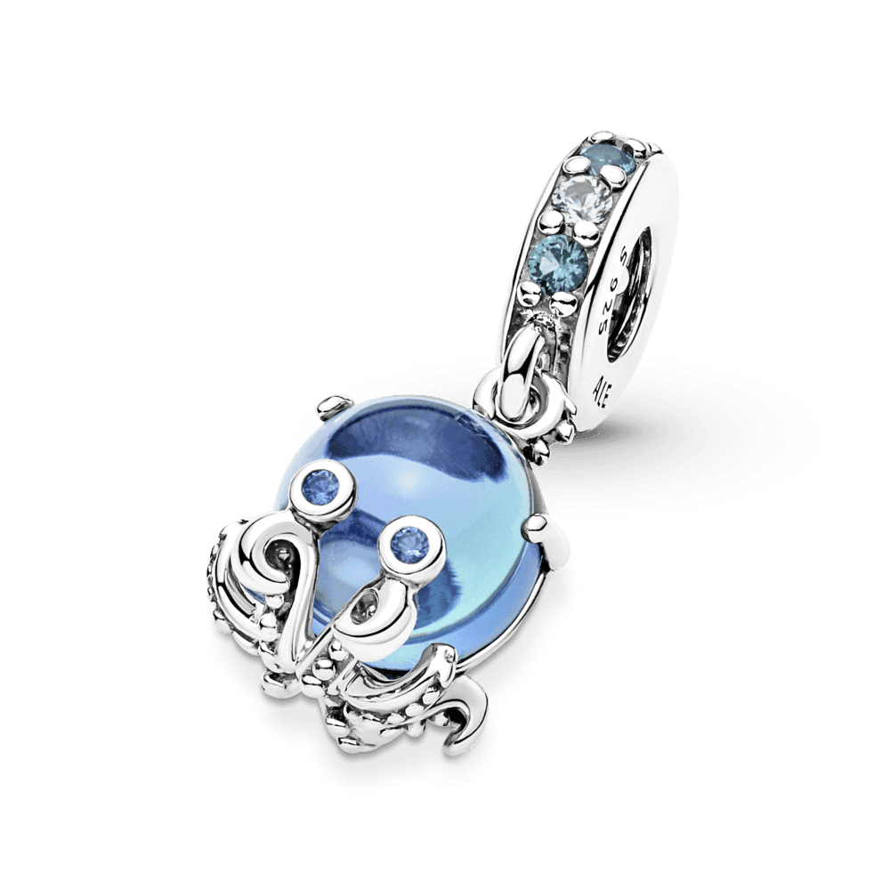 Charm Colgante Pulpo Cristal de Murano