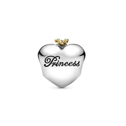 Charm Corazón de Princesa Rosa