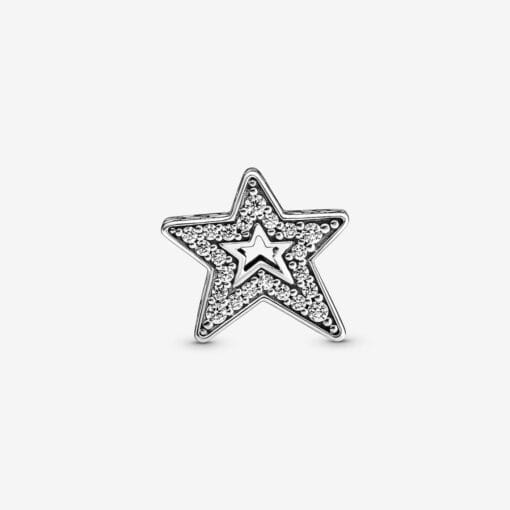 Charm de Estrella Asimétrica Brillante