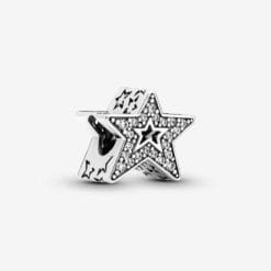 Charm de Estrella Asimétrica Brillante