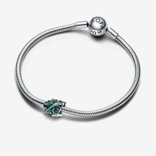 Charm de Hojas de Monstera Verde