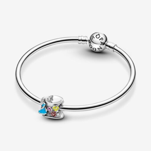 Charm de la fiesta del té del Sombrerero Loco y Alicia en el país de las maravillas de Disney