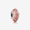 Charm Murano Facetado Blush Pink
