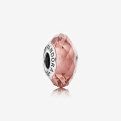 Charm Murano Facetado Blush Pink